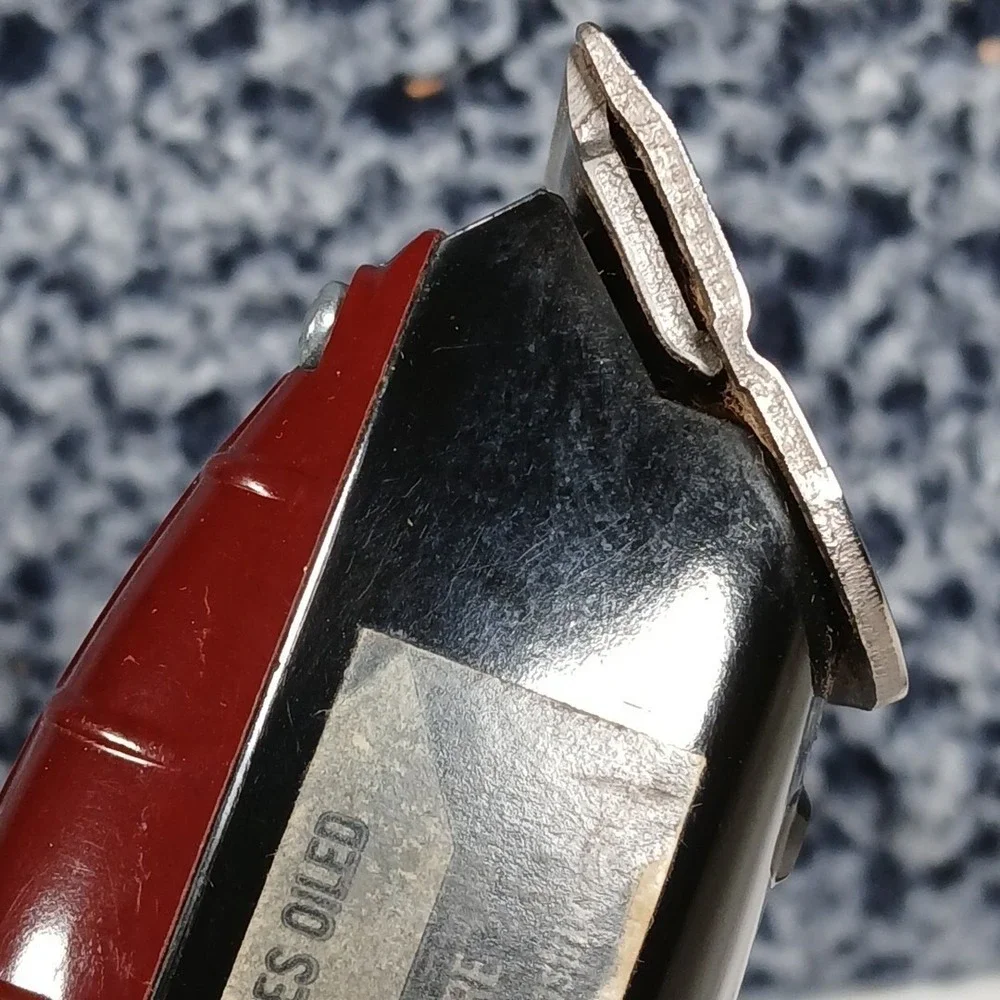 Vintage Oster Pet Groomer Clipper Burgundy Black 151-04A Made In USA